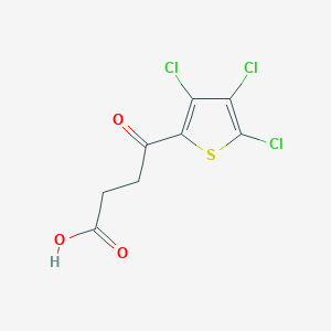4-Oxo-4-(3,4,5-trichloro-2-thienyl)butanoic acid