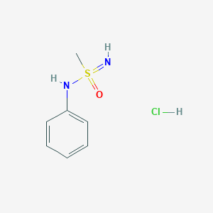 N-(Methylsulfonimidoyl)aniline;hydrochloride