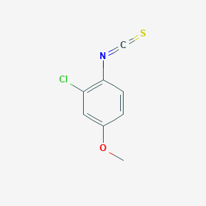 molecular formula C8H6ClNOS B2687347 2-Chloro-1-isothiocyanato-4-methoxybenzene CAS No. 1173984-28-5