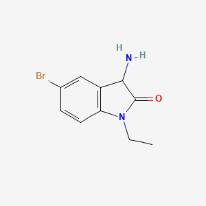3-Amino-5-bromo-1-ethylindolin-2-one