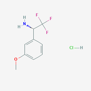 (S)-2,2,2-Trifluoro-1-(3-methoxyphenyl)ethanamine hydrochloride