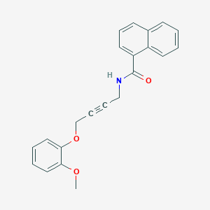 N-(4-(2-methoxyphenoxy)but-2-yn-1-yl)-1-naphthamide