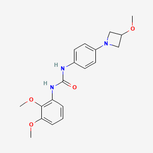1-(2,3-Dimethoxyphenyl)-3-(4-(3-methoxyazetidin-1-yl)phenyl)urea