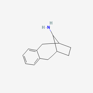 Tricyclo[8.2.1.0^{3,8}]trideca-3(8),4,6-trien-13-amine