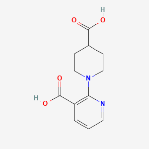 2-(4-Carboxypiperidin-1-yl)nicotinic acid