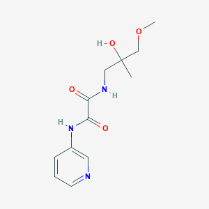 N1-(2-hydroxy-3-methoxy-2-methylpropyl)-N2-(pyridin-3-yl)oxalamide