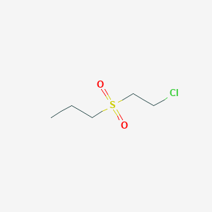molecular formula C5H11ClO2S B2687434 1-(2-Chloroethanesulfonyl)propane CAS No. 55750-94-2