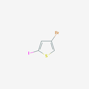 molecular formula C4H2BrIS B2687779 4-Bromo-2-iodothiophene CAS No. 73882-40-3
