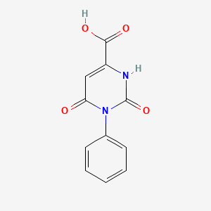 2,6-Dioxo-1-phenyl-1,2,3,6-tetrahydropyrimidine-4-carboxylic acid