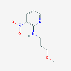 molecular formula C9H13N3O3 B2688033 N-(3-Methoxypropyl)-3-nitropyridine-2-amine CAS No. 931751-65-4