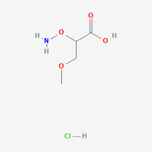 2-(Aminooxy)-3-methoxypropanoic acid hydrochloride