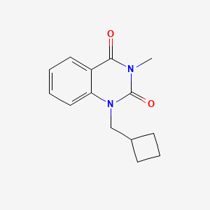 1-(cyclobutylmethyl)-3-methylquinazoline-2,4(1H,3H)-dione