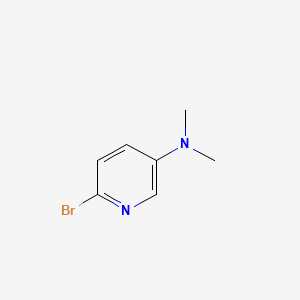 molecular formula C7H9BrN2 B2688247 6-Bromo-N,N-dimethylpyridin-3-amine CAS No. 39856-56-9