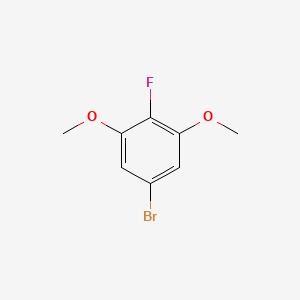 molecular formula C8H8BrFO2 B2688426 1-Bromo-3,5-dimethoxy-4-fluorobenzene CAS No. 204654-94-4