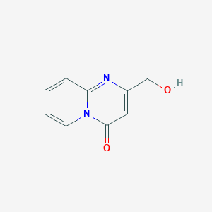 molecular formula C9H8N2O2 B2688577 2-(hydroxymethyl)-4H-pyrido[1,2-a]pyrimidin-4-one CAS No. 926271-64-9