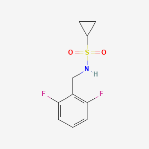N-(2,6-difluorobenzyl)cyclopropanesulfonamide