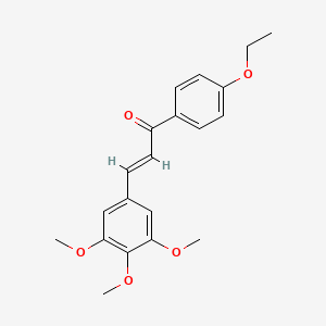 (E)-1-(4-ethoxyphenyl)-3-(3,4,5-trimethoxyphenyl)prop-2-en-1-one