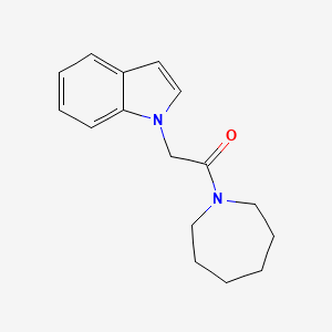 1-(2-azepan-1-yl-2-oxoethyl)-1H-indole