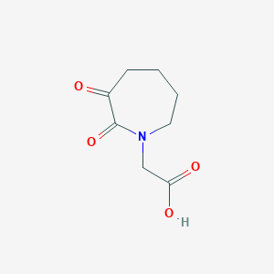 2-(2,3-Dioxoazepan-1-yl)acetic acid
