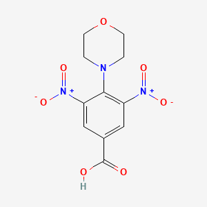 4-(Morpholin-4-yl)-3,5-dinitrobenzoic acid