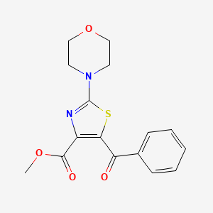 Methyl 5-benzoyl-2-morpholin-4-yl-1,3-thiazole-4-carboxylate