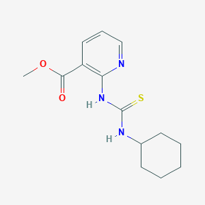 Methyl 2-{[(cyclohexylamino)carbonothioyl]amino}nicotinate