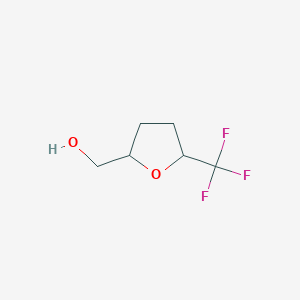 [5-(Trifluoromethyl)oxolan-2-yl]methanol