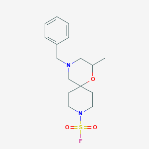 4-Benzyl-2-methyl-1-oxa-4,9-diazaspiro[5.5]undecane-9-sulfonyl fluoride