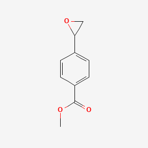 molecular formula C10H10O3 B2689844 Methyl 4-(oxiran-2-yl)benzoate CAS No. 36099-25-9