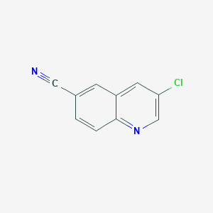 3-Chloroquinoline-6-carbonitrile