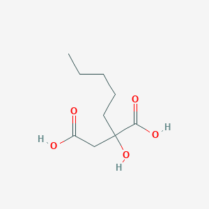 molecular formula C9H16O5 B2690087 2-Hydroxy-2-pentylbutanedioic acid CAS No. 1795212-80-4