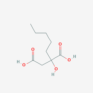2-Hydroxy-2-pentylbutanedioic acid