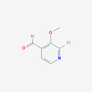 molecular formula C7H6ClNO2 B2690096 2-Chloro-3-methoxypyridine-4-carbaldehyde CAS No. 905563-05-5