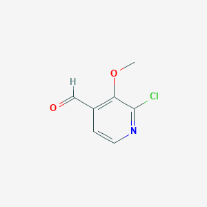 2-Chloro-3-methoxyisonicotinaldehyde