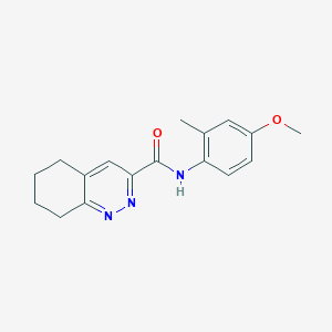 N-(4-Methoxy-2-methylphenyl)-5,6,7,8-tetrahydrocinnoline-3-carboxamide