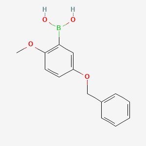 [5-(Benzyloxy)-2-methoxyphenyl]boronic acid