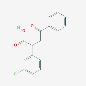 2-(3-Chlorophenyl)-4-oxo-4-phenylbutanoic acid