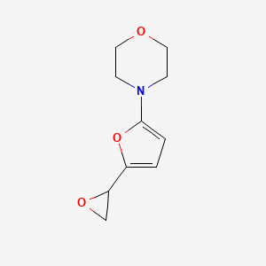 4-[5-(Oxiran-2-yl)furan-2-yl]morpholine
