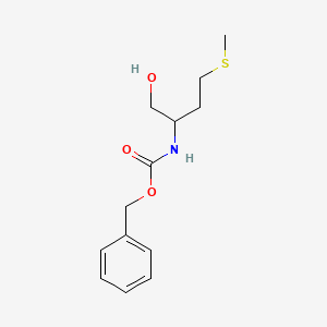 molecular formula C13H19NO3S B2690305 Benzyl [1-hydroxy-4-(methylsulfanyl)butan-2-yl]carbamate CAS No. 97682-91-2