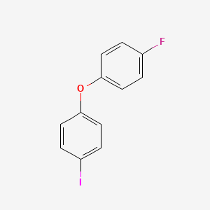 molecular formula C12H8FIO B2690469 1-Fluoro-4-(4-iodophenoxy)benzene CAS No. 886762-45-4