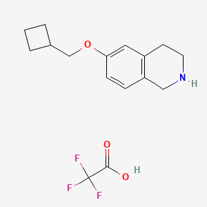 6-(Cyclobutylmethoxy)-1,2,3,4-tetrahydroisoquinoline 2,2,2-trifluoroacetate