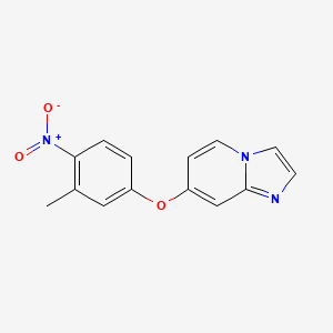 7-(3-Methyl-4-nitrophenoxy)imidazo[1,2-a]pyridine