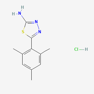 5-Mesityl-1,3,4-thiadiazol-2-amine hydrochloride