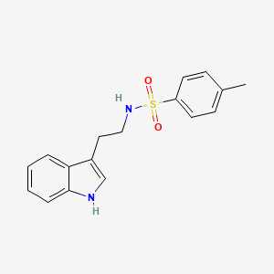 molecular formula C17H18N2O2S B2690927 N-[2-(1H-indol-3-yl)ethyl]-4-methylbenzenesulfonamide CAS No. 86658-78-8