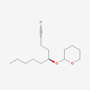 molecular formula C15H26O2 B2690972 2-((S)-Dec-1-yn-5-yloxy)tetrahydro-2H-pyran CAS No. 223734-62-1