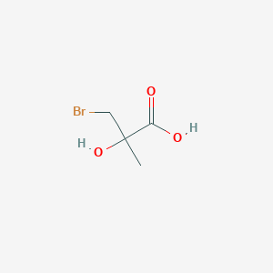 (2S)-3-Bromo-2-hydroxy-2-methylpropanoic acid