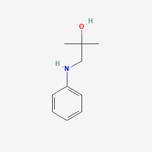 2-Methyl-1-(phenylamino)propan-2-ol