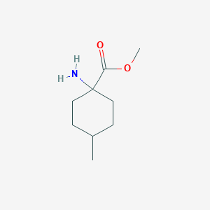 B2691049 Methyl 1-amino-4-methylcyclohexane-1-carboxylate CAS No. 181300-38-9