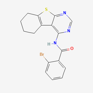 molecular formula C17H14BrN3OS B2691099 KL201 