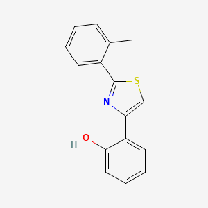 2-(2-Tolyl)-4-(2-hydroxyphenyl)thiazole
